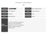 Backpack men enlarge anti theft laptop for 15.6 inches usb external charge multifunction business