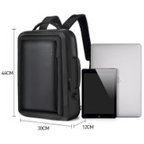 Backpack men enlarge anti theft laptop for 15.6 inches usb external charge multifunction business