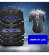 Backpack men enlarge anti theft laptop for 15.6 inches usb external charge multifunction business