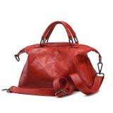 Bag women fashion genuine leather handbags classic brand design 100% cowhide shoulder messenger tote