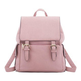 Backpack women shoulder function bag material pu leather travel