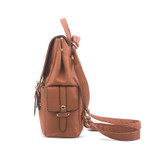 Backpack women shoulder function bag material pu leather travel