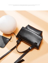 Handbags women fashionable fresh and famous brand luxury designer wing-shaped leather