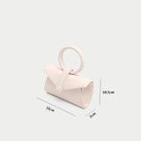 Purse women fashion genuine leather shoulder bags small square luxury design clutch party tote