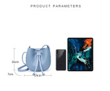 Handbags women mini bucket bag genuine leather shoulder luxury designer crossbody