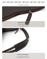 Handbag women's soft real genuine leather shoulder hobo large luxury cowhide totes