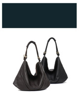 Handbag women's soft real genuine leather shoulder hobo large luxury cowhide totes