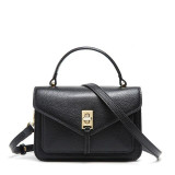 Handbags female leather pouch tide version first layer simple versatile fashion slung shoulder bag