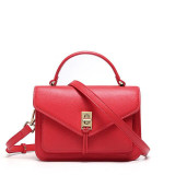 Handbags female leather pouch tide version first layer simple versatile fashion slung shoulder bag