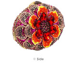 Handbag women luxury rose flower diamond crystal party bags shoulder chain evening clutch