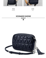 Bags for women genuine leather cross body tassel shoulder messenger fashion purses and handbags design