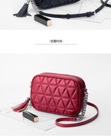 Bags for women genuine leather cross body tassel shoulder messenger fashion purses and handbags design