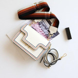 Bag women fashion genuine leather small flap luxury handbags designer shoulder crossbody