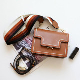 Bag women fashion genuine leather small flap luxury handbags designer shoulder crossbody