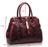 Handbags women's famous brand design fashion genuine leather vintage