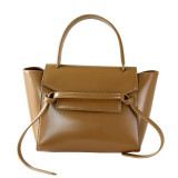 Bag women large genuine leather handbag wing trapeze elegant chain belt shoulder crossbody