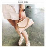 Bags women famous brand designer colorful handbags luxury patent leather pillow tote small crossbody