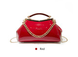 Bags women famous brand designer colorful handbags luxury patent leather pillow tote small crossbody