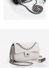 Bags women genuine leather shoulder fashion brand small messenger chains purses Bags women genuine leather shoulder fashion brand small messenger chains purses