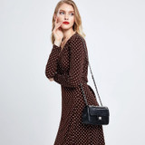 Bags women genuine leather shoulder fashion brand small messenger chains purses Bags women genuine leather shoulder fashion brand small messenger chains purses