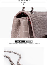 Bags women genuine leather shoulder fashion brand small messenger chains purses Bags women genuine leather shoulder fashion brand small messenger chains purses