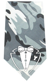 Tuxedo Screen Print Bandana