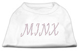 Minx Rhinestone Shirts White