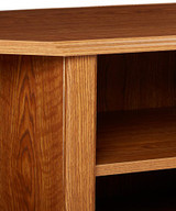 Sauder Orchard Hills Corner Entertainment Credenza, For TV's up to 50", Carolina Oak finish
