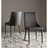 Safavieh Home Collection Summerset Grey Side Chair (Set of 2)