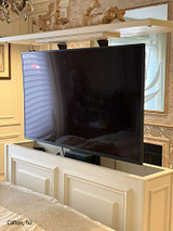 Whisper Ride 700 Motorized TV Lift for TVs up to 47”, 5-Year Warranty, Danish Engineered for a Thinner Profile, Increased Stability, and Safety. Capacity 145 lbs, Travel Distance 27.5”