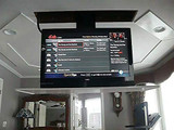 Whisper Ride 1000 Motorized TV Lift for TVs up to 70”, 5-Year Warranty, Danish Engineered for a Thinner Profile, Increased Stability, and Safety. Capacity 145 lbs, Travel Distance 39.4”
