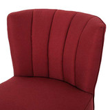 Christopher Knight Home Erena Fabric Accent Chair, Deep Red
