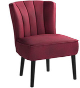 Christopher Knight Home Erena Fabric Accent Chair, Deep Red