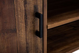 Belmont Home Reclaimed Wood Media TV Stand, Natural