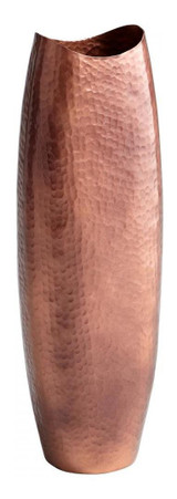 Antique Copper Tuscany 24.25 Inch Tall Aluminum Vase Made in India - Style: 7646470