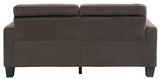 Homelegance Lantana 72" Fabric Sofa, Brown