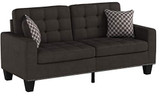 Homelegance Lantana 72" Fabric Sofa, Brown