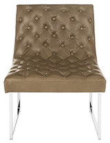 Safavieh Accent Chair, Normal, Antique Taupe