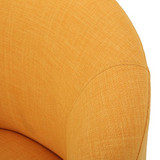 Christopher Knight Home Cosette Fabric Arm Chair, Orange