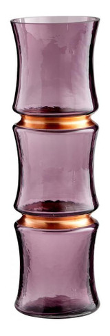 Purple Nocturna 15 Inch Tall Glass Vase - Style: 7646642 Purple Nocturna 15 Inch Tall Glass Vase - Style: 7646642