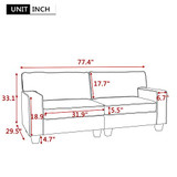 Grey Sectional Sofas Living Room Sofa Sets 2 Piece Sofa and Loveseat Set