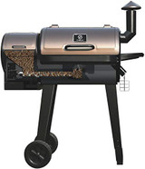 Z GRILLS Wood Pellet Grills Smoker with Newest 8- in -1 Digital Controls Outdoor BBQ Smoke BBQ Grill, 450 Square Inches-ZPG-450A