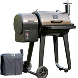 Z GRILLS Wood Pellet Grills Smoker with Newest 8- in -1 Digital Controls Outdoor BBQ Smoke BBQ Grill, 450 Square Inches-ZPG-450A