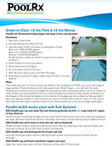 PoolRx 101067 Black Units Swimming-Pool-Algaecides (4 Pack), 20,000-30,000 Gallon