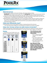 PoolRx 101067 Black Units Swimming-Pool-Algaecides (4 Pack), 20,000-30,000 Gallon