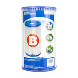 Intex Pool Easy Set Type B Replacement Filter Pump Cartridge (12 Pack) | 29005E