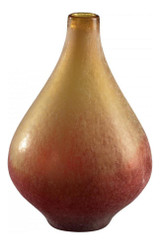 Yellow and Orange 13.75in. Medium Vizio Yellow And Orange Vase - Style: 7314064