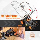 TACKLIFE Lawn Mower, 14-Inch, 10 Amp Electric Lawn Mower, 6 Central Adjustable Heights (0.98''-2.95''), 3 Adjustable Handle Length, Easy Control, Tool-Free Installation, 10.5Gal Grass Box â€?KALM12A