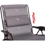 Timber Ridge Zero Gravity Chair Oversized Recliner 600lbs Capacity Patio Lounge Chair Padded Lawn Chair with Headrest XXL for Outdoor, Camping, Patio, Lawn