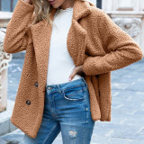 Women Faux Fur Coat Fashion Winter